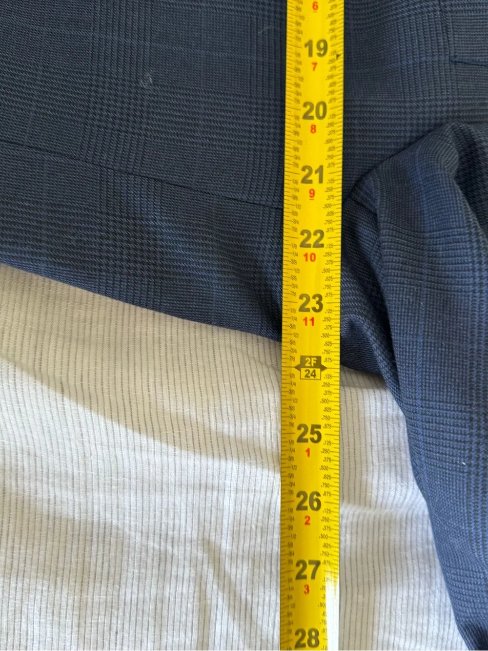 Izod Men's Blue Windowpane Sport Coat